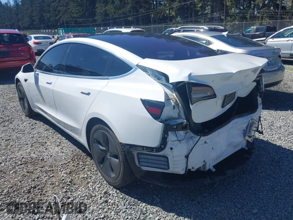 2018 Tesla Model 3 Long Range Battery with VIN 5YJ3E1EA7JF020173, listed as a IAAI auction lot 42046312 with 83,395 mi miles and . Bid and sale history available at DreamBid. Image 3.