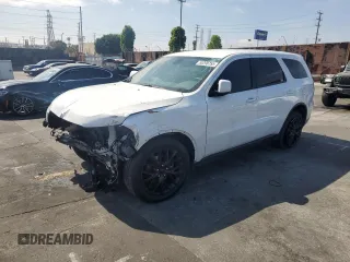 2015 Dodge Durango SXT with VIN 1C4RDJAG2FC240459, listed as a Copart auction lot 55298755 with 126,919 mi miles and Salvage title. Bid and sale history available at DreamBid. Image 1.