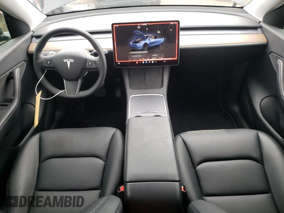 2022 Tesla Model Y Long Range z VIN 7SAYGDEEXNA008898, wystawiony jako Copart lot #54915445 z przebiegiem 35 467 mil mil oraz Szkoda całkowita • Salvage title. Historia ofert i sprzedaży dostępna na DreamBid. Obrazek 8.