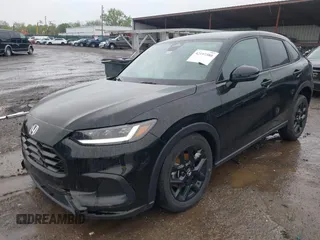 2024 Honda HR-V Sport with VIN 3CZRZ1H57RM750003, listed as a IAAI auction lot 42197380 with 17,163 mi miles and . Bid and sale history available at DreamBid. Image 17.