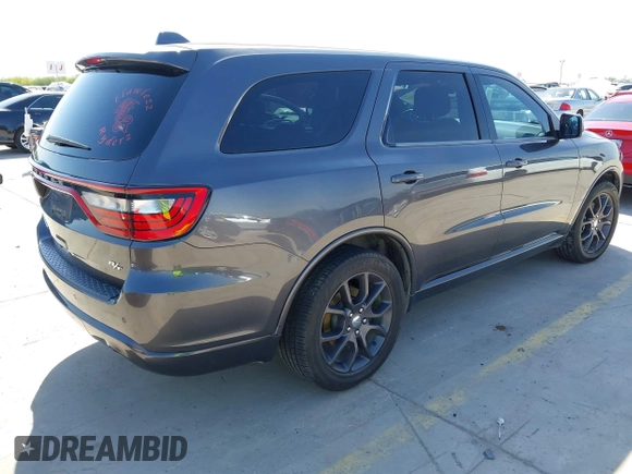 2017 Dodge Durango R/T with VIN 1C4SDJCT7HC678926, listed as a IAAI auction lot 42030357 with 142,084 mi miles and . Bid and sale history available at carsss.com. Image 4.