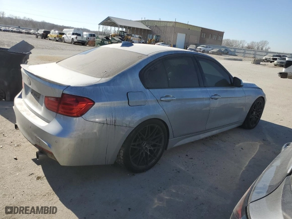2014 BMW 3 Series 335i xDrive with VIN WBA3B9C5XEF588350, listed as a Copart auction lot 84664174 with 136,080 mi miles and Salvage Title. Bid and sale history available at carsss.com. Image 3.