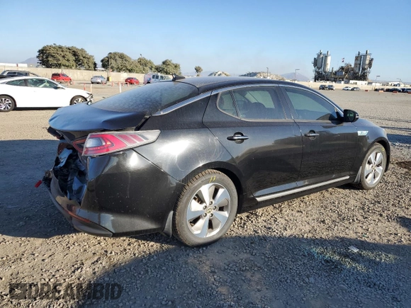 2014 Kia Optima Hybrid EX with VIN KNAGN4AD0E5068363, listed as a Copart auction lot 75881804 with 60,862 mi miles and Salvage Title. Bid and sale history available at carsss.com. Image 3.