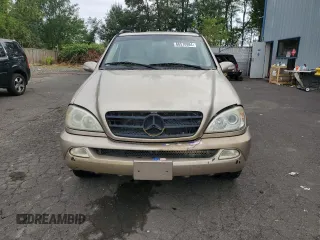 2002 Mercedes-Benz M-Class with VIN 4JGAB54E42A328208, listed as a Copart auction lot 66570984 with 0 mi miles and Salvage Title. Bid and sale history available at carsss.com. Image 5.