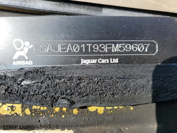 2003 Jaguar S-Type with VIN SAJEA01T93FM59607, listed as a Copart auction lot 75470644 with NaN miles and Salvage Title. Bid and sale history available at carsss.com. Image 12.