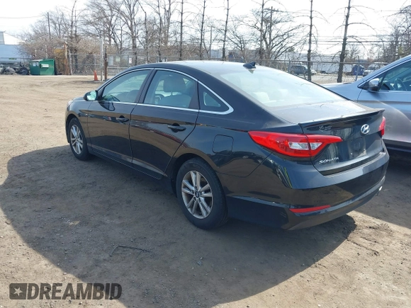 2017 Hyundai Sonata 2.4L with VIN 5NPE24AF5HH554112, listed as a IAAI auction lot 41783014 with 86,827 mi miles. Bid and sale history available at carsss.com. Image 3.