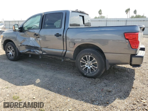 2022 Nissan Titan SV with VIN 1N6AA1ED1NN103079, listed as a Copart auction lot 53659185 with 51,955 mi miles and Salvage title. Bid and sale history available at DreamBid. Image 2.