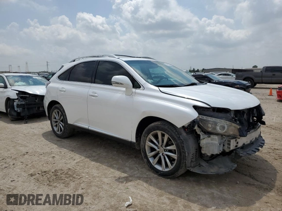 2013 Lexus RX 350 with VIN 2T2ZK1BA2DC097612, listed as a Copart auction lot 54579035 with 134,836 mi miles and Salvage title. Bid and sale history available at DreamBid. Image 4.