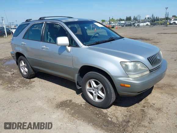 2000 Lexus RX 300 with VIN JT6HF10U5Y0108675, listed as a IAAI auction lot 42139721 with 256,442 mi miles. Bid and sale history available at carsss.com. Image 1.