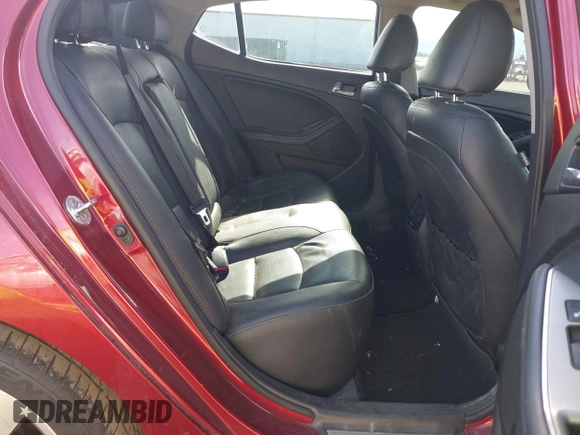 2015 Kia Optima SX Turbo with VIN 5XXGR4A64FG393524, listed as a IAAI auction lot 42617421 with 93,448 mi miles and . Bid and sale history available at DreamBid. Image 8.