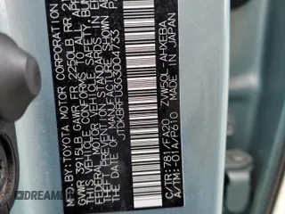 2016 Toyota Prius Two z VIN JTDKBRFU3G3004733, wystawiony jako Copart lot #47063705 z przebiegiem 106 249 mil mil oraz Szkoda całkowita • Salvage title. Historia ofert i sprzedaży dostępna na DreamBid. Obrazek 12.