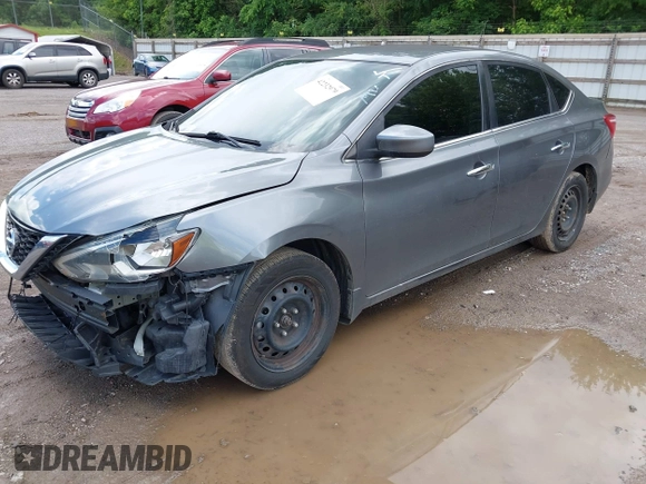 2017 Nissan Sentra S with VIN 3N1AB7AP0HY374194, listed as a IAAI auction lot 42232979 with 196,981 mi miles and . Bid and sale history available at DreamBid. Image 2.