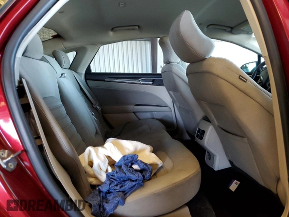 2018 Ford Fusion Hybrid SE with VIN 3FA6P0LUXJR173794, listed as a Copart auction lot 54798735 with 0 mi miles and Salvage Title. Bid and sale history available at carsss.com. Image 10.