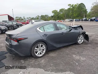 2024 Lexus IS 300 with VIN JTHCA1D2XR5129115, listed as a IAAI auction lot 41392713 with 10,319 mi miles and . Bid and sale history available at DreamBid. Image 4.