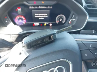 2021 Audi Q3 S line Premium Plus with VIN WA1EECF3XM1133790, listed as a IAAI auction lot 41870016 with 43,794 mi miles and . Bid and sale history available at DreamBid. Image 11.