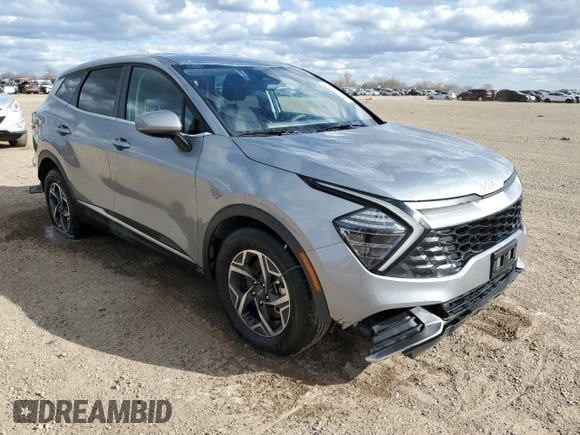 2024 Kia Sportage LX with VIN KNDPU3DF3R7302633, listed as a Copart auction lot 53269835 with 27,754 mi miles and Salvage Title. Bid and sale history available at DreamBid. Image 4.