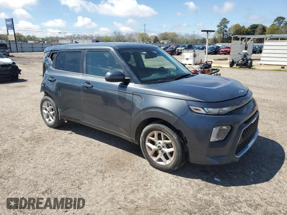2020 Kia Soul LX with VIN KNDJ23AU0L7011111, listed as a Copart auction lot 50164895 with 121,358 mi miles and Salvage Title. Bid and sale history available at carsss.com. Image 4.