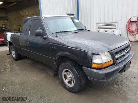 1998 Ford Ranger XL with VIN 1FTYR14U0WPA50862, listed as a Copart auction lot 89100995 with 164,788 mi miles and Clean Title. Bid and sale history available at carsss.com. Image 4.