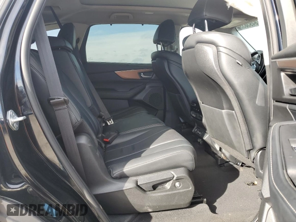 2022 Acura MDX w/Technology Package with VIN 5J8YE1H49NL037704, listed as a Copart auction lot 84958354 with 23,331 mi miles and Salvage Title. Bid and sale history available at carsss.com. Image 12.