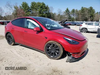 2020 Tesla Model Y Long Range z VIN 5YJYGDEE2LF040404, wystawiony jako Copart lot #54373645 z przebiegiem 40 981 mil mil oraz Szkoda całkowita • Salvage title. Historia ofert i sprzedaży dostępna na DreamBid. Obrazek 4.