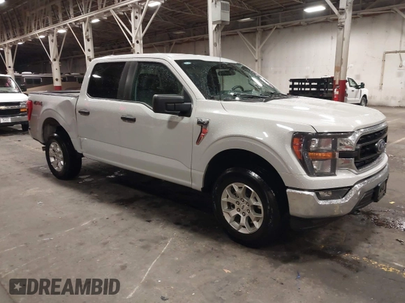 2023 Ford F-150 XL with VIN 1FTFW1E57PKE86937, listed as a IAAI auction lot 41862408 with 37,461 mi miles. Bid and sale history available at carsss.com. Image 1.