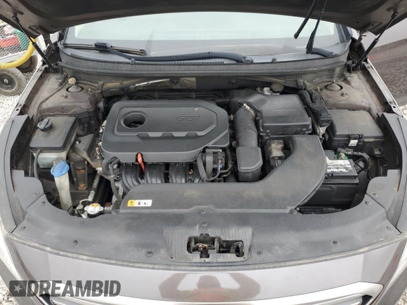 2016 Hyundai Sonata SE with VIN 5NPE24AF0GH350025, listed as a Copart auction lot 64948035 with 136,749 mi miles and Clean title. Bid and sale history available at DreamBid. Image 11.