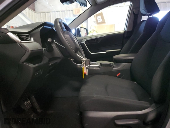 2023 Toyota RAV4 Hybrid LE with VIN JTMMWRFV1PD184987, listed as a Copart auction lot 44200585 with 39,434 mi miles and Salvage Title. Bid and sale history available at carsss.com. Image 7.