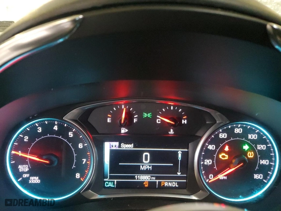 2016 Chevrolet Malibu LT with VIN 1G1ZE5ST4GF235255, listed as a Copart auction lot 45025185 with 118,860 mi miles and Salvage Title. Bid and sale history available at carsss.com. Image 9.