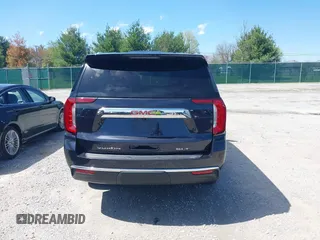 2023 GMC Yukon XL SLT z VIN 1GKS2GKD1PR137714, wystawiony jako IAAI lot #41982459 z przebiegiem 63 887 mil mil oraz . Historia ofert i sprzedaży dostępna na DreamBid. Obrazek 16.