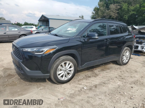 2022 Toyota Corolla Cross LE with VIN 7MUCAABG3NV021235, listed as a Copart auction lot 60644285 with 82,403 mi miles and Clean title. Bid and sale history available at DreamBid. Image 1.