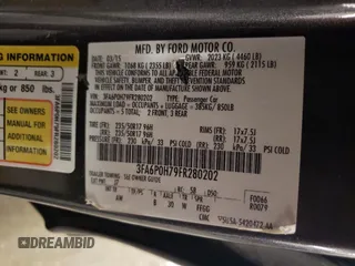 2015 Ford Fusion SE with VIN 3FA6P0H79FR280202, listed as a Copart auction lot 51794965 with 115,761 mi miles and Salvage Title. Bid and sale history available at DreamBid. Image 12.