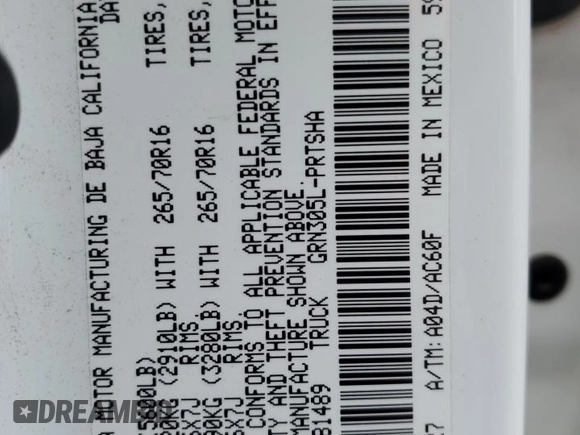 2018 Toyota Tacoma SR z VIN 3TMCZ5AN5JM181489, wystawiony jako Copart lot #55696365 z przebiegiem 70 091 mil mil oraz Szkoda całkowita • Salvage title. Historia ofert i sprzedaży dostępna na DreamBid. Obrazek 13.