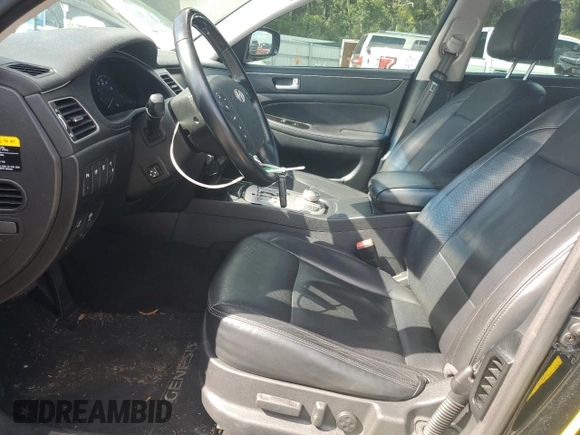2012 Hyundai Genesis 5.0L R-Spec with VIN KMHGC4DH4CU193453, listed as a Copart auction lot 72356624 with 150,835 mi miles and Salvage Title. Bid and sale history available at carsss.com. Image 7.