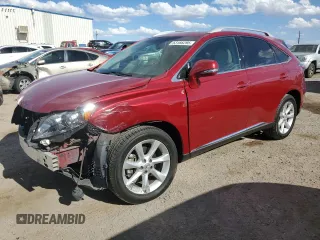 2011 Lexus RX 350 with VIN 2T2ZK1BA6BC051925, listed as a Copart auction lot 53166295 with 100,636 mi miles and Salvage Title. Bid and sale history available at carsss.com. Image 1.
