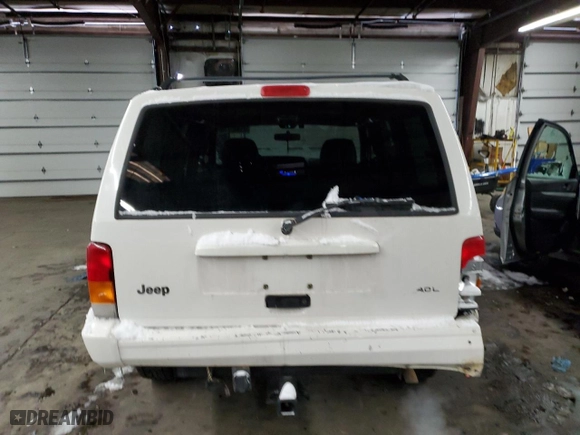 1998 Jeep Cherokee Sport with VIN 1J4FJ68S2WL120089, listed as a Copart auction lot 41840715 with 237,688 mi miles and Salvage Title. Bid and sale history available at carsss.com. Image 6.