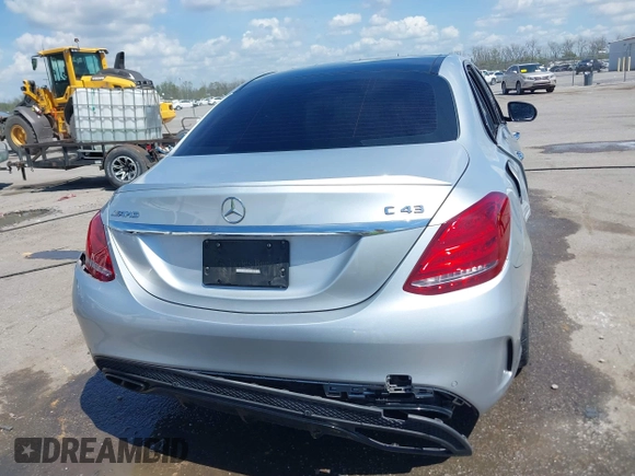 2017 Mercedes-Benz C 43 AMG with VIN 55SWF6EB4HU185817, listed as a IAAI auction lot 41821204 with 86,699 mi miles and . Bid and sale history available at DreamBid. Image 16.