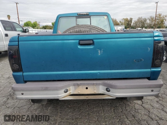 1997 Ford Ranger XLT with VIN 1FTCR15X0VPB28557, listed as a Copart auction lot 81848864 with 137,598 mi miles and Salvage Title. Bid and sale history available at DreamBid. Image 6.