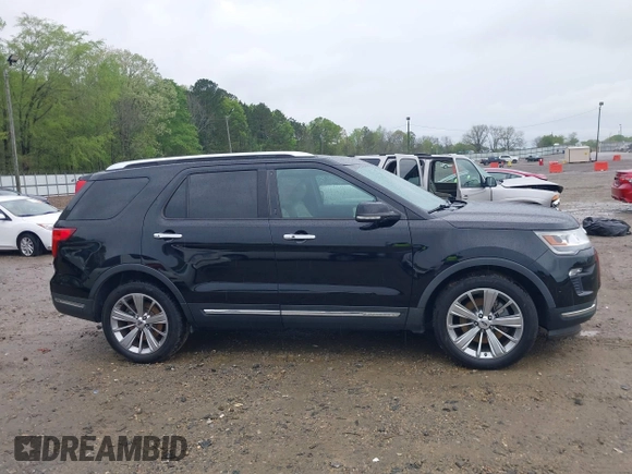 2018 Ford Explorer Limited with VIN 1FM5K7F89JGB67600, listed as a IAAI auction lot 41972087 with 127,221 mi miles and . Bid and sale history available at carsss.com. Image 13.