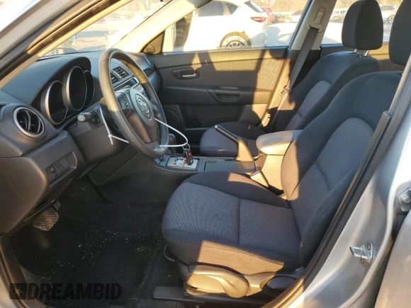 2008 Mazda 3 i Sport with VIN JM1BK12F881791359, listed as a Copart auction lot 87081524 with 127,604 mi miles and Clean Title. Bid and sale history available at DreamBid. Image 7.