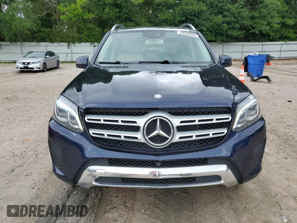 2017 Mercedes-Benz GLS 450 with VIN 4JGDF6EE0HA786200, listed as a Copart auction lot 59059465 with 151,829 mi miles and Salvage title. Bid and sale history available at DreamBid. Image 5.