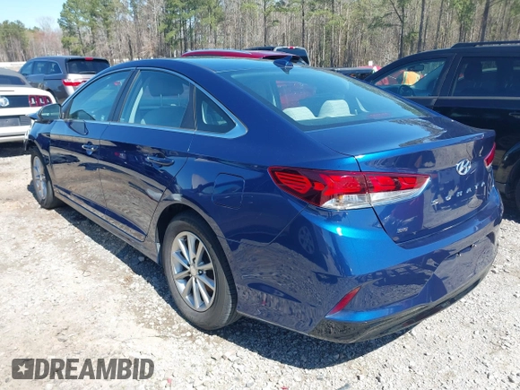 2018 Hyundai Sonata SE with VIN 5NPE24AF3JH599328, listed as a IAAI auction lot 41855551 with 177,255 mi miles and . Bid and sale history available at carsss.com. Image 3.