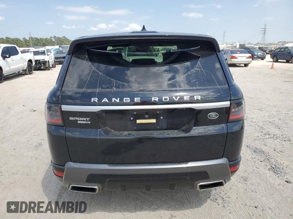 2018 Land Rover Range Rover Sport HSE with VIN SALWR2RVXJA401313, listed as a Copart auction lot 53058005 with 62,671 mi miles and Salvage Title. Bid and sale history available at DreamBid. Image 6.
