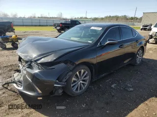 2020 Lexus ES with VIN 58ADZ1B12LU077005, listed as a Copart auction lot 47679565 with 51,020 mi miles and Salvage Title. Bid and sale history available at carsss.com. Image 1.
