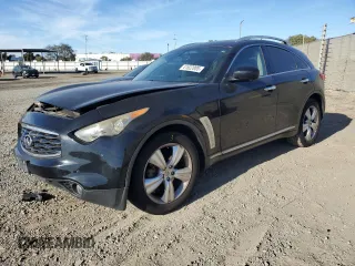 2010 Infiniti FX35 with VIN JN8AS1MU5AM802317, listed as a Copart auction lot 41622005 with 144,430 mi miles and Salvage Title. Bid and sale history available at carsss.com. Image 1.