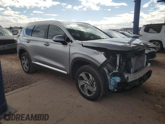 2022 Hyundai Santa Fe SEL with VIN 5NMS2DAJ8NH450990, listed as a Copart auction lot 48515085 with 49,737 mi miles and Salvage Title. Bid and sale history available at carsss.com. Image 4.