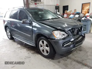 2012 Mercedes-Benz GL-Class GL 450 with VIN 4JGBF7BE8CA799867, listed as a IAAI auction lot 41705046 with 146,610 mi miles. Bid and sale history available at carsss.com. Image 1.