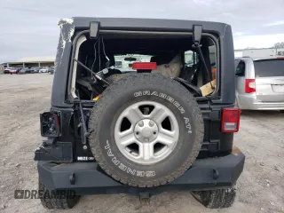 2016 Jeep Wrangler Unlimited Sport with VIN 1C4BJWDG4GL144417, listed as a Copart auction lot 45566405 with 135,865 mi miles and Salvage title. Bid and sale history available at DreamBid. Image 6.