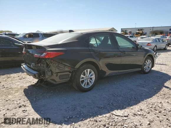 2025 Toyota Camry LE z VIN 4T1DBADK8SU506079, wystawiony jako Copart lot #53310015 z przebiegiem 3 282 mil mil oraz Szkoda całkowita • Salvage title. Historia ofert i sprzedaży dostępna na DreamBid. Obrazek 3.