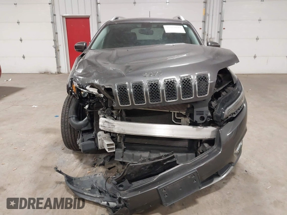 2019 Jeep Cherokee Limited with VIN 1C4PJMDN9KD207393, listed as a IAAI auction lot 41869899 with 71,245 mi miles. Bid and sale history available at carsss.com. Image 6.