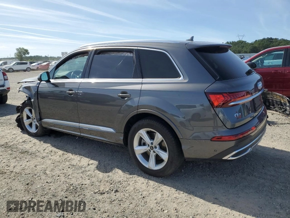 2021 Audi Q7 Premium Plus с VIN WA1LJAF70MD013134, выставлен на аукционе Copart как лот 56792195 с пробегом Не указан миль и Списание • Salvage title. История ставок и продаж доступна на DreamBid. Изображение 2.